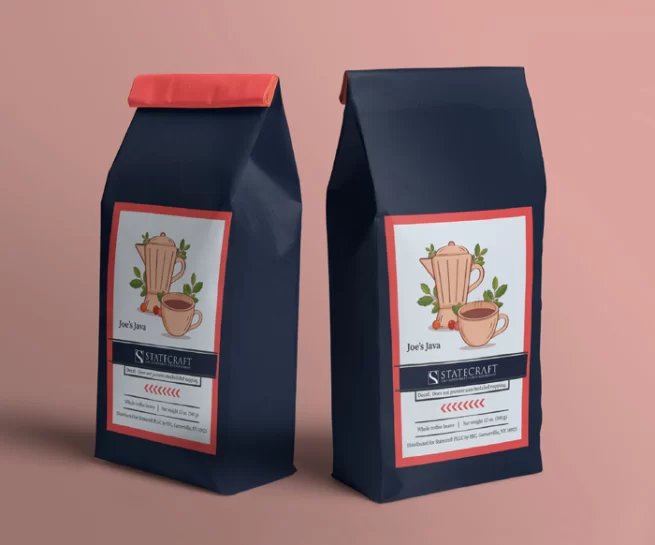 طراحی بسته بندی قهوه