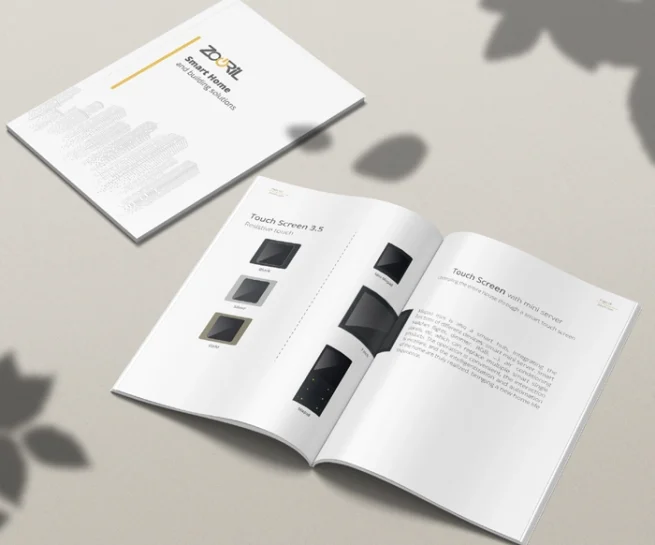 کاتالوگ شرکت خانه های هوشمند زوریل